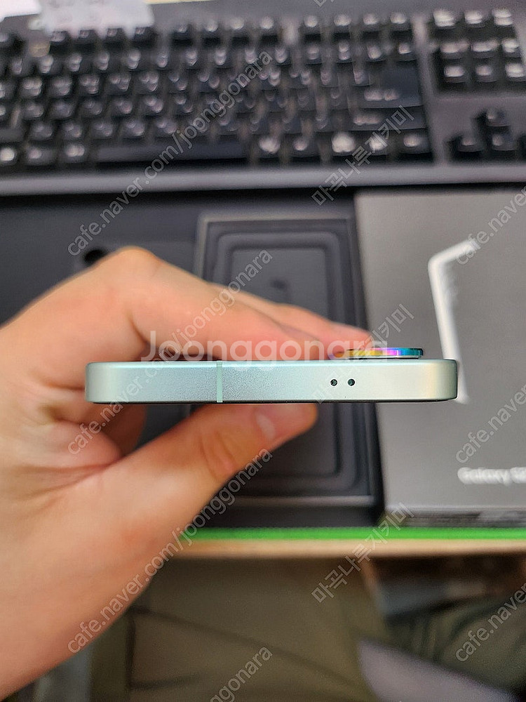 갤럭시S25 민트 256GB 자급제 실사용일주일 중고7...--1
